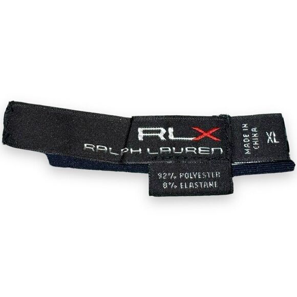 NWT Ralph Lauren RLX Green & White Stripe Golf Polo Shirt XL - Picture 2 of 8